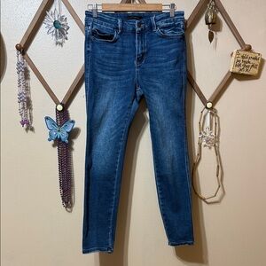 Flying Monkey Deep Indigo Cropped Jeans